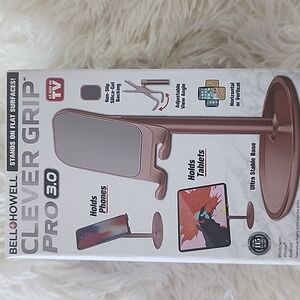 💥New, Clever Grip Pro 3.0 Phone and Tablet Stand - Bronze